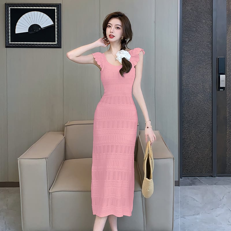 【dress】ニットワンピース　M24654