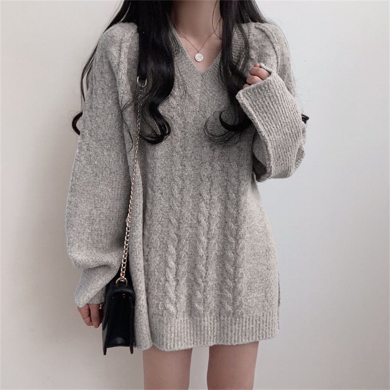 【tops】ニットセーター　M25793