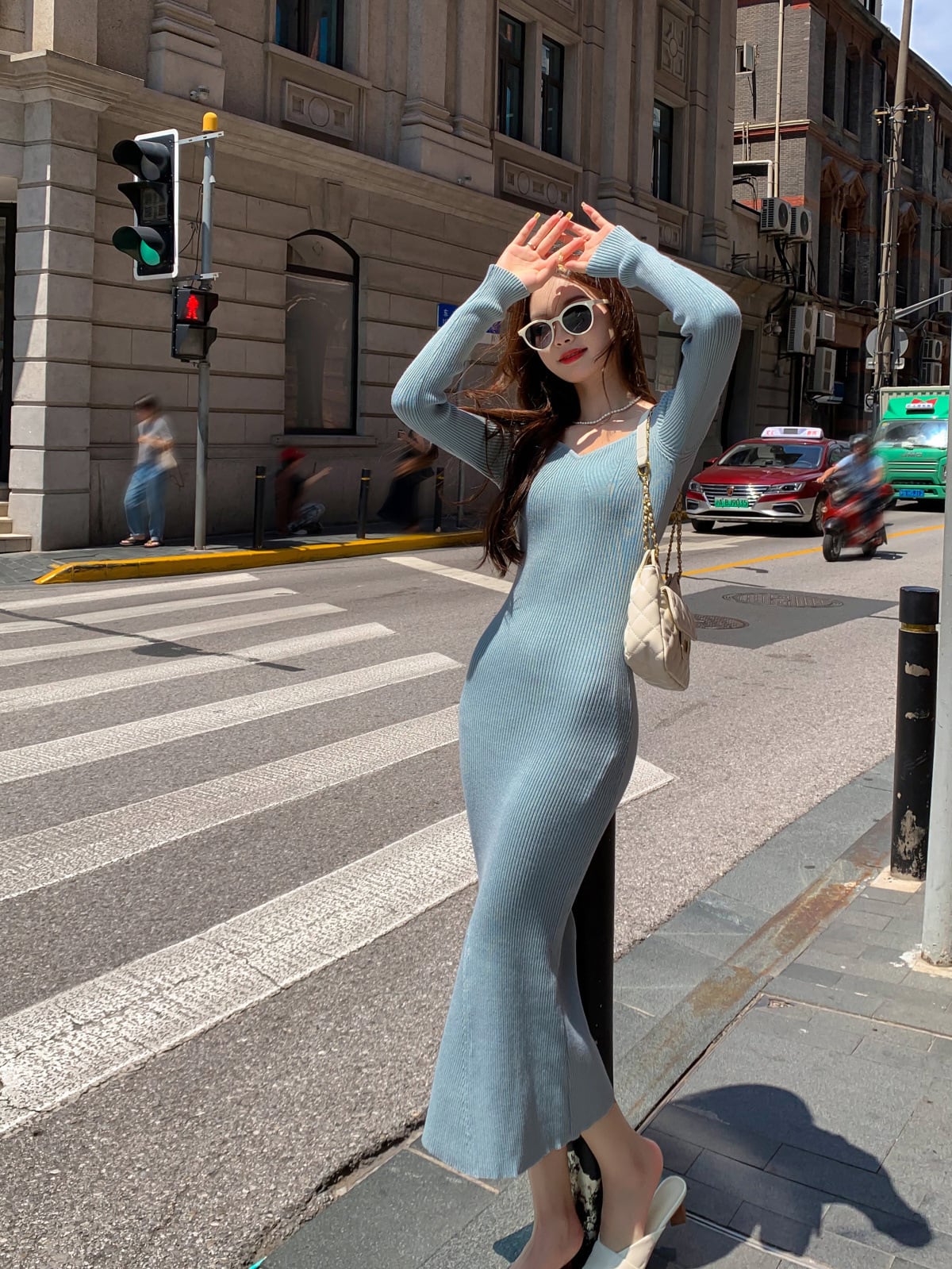 【dress】ニットワンピース　M26169