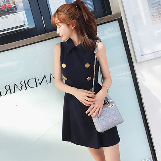 【dress】知的で品の良い気質満点レトロ着痩せエレガントレディーススーツワンピース G14575