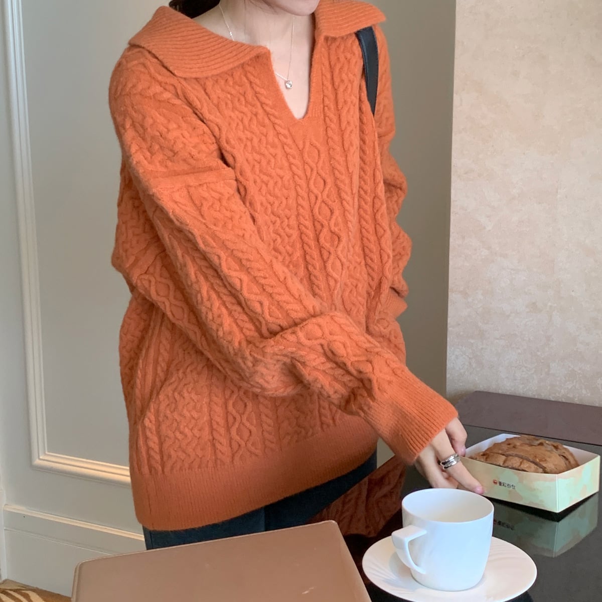 【tops】ニットセーター　M25989