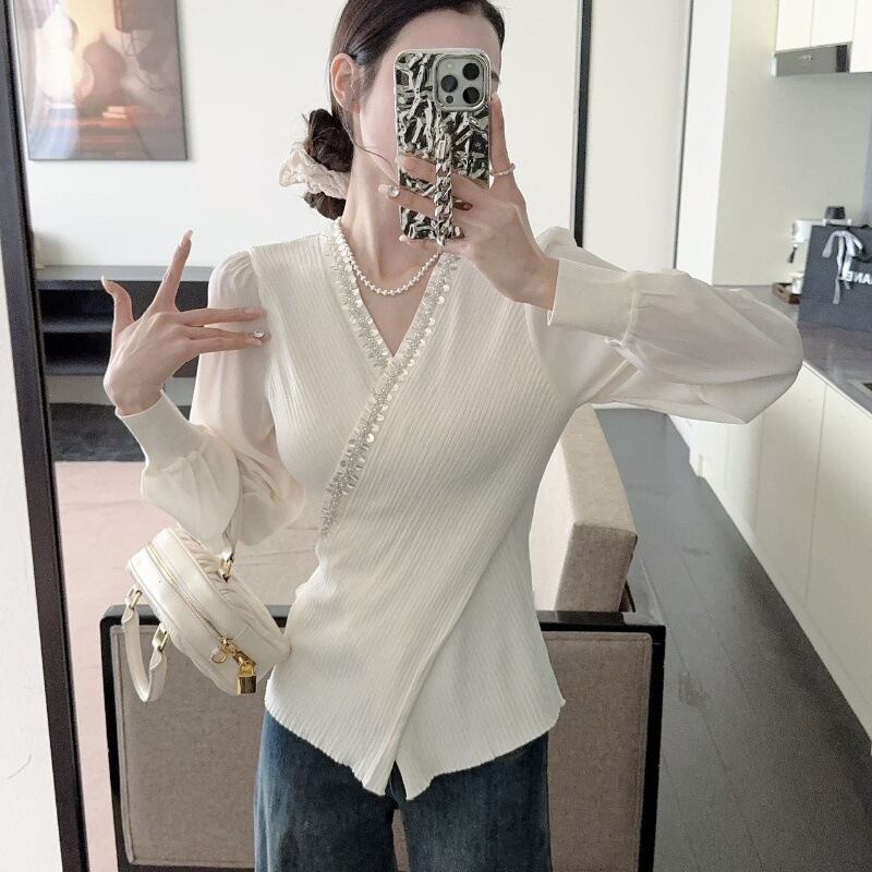 【tops】不規則 イレギュラードッキングトップス　M29387