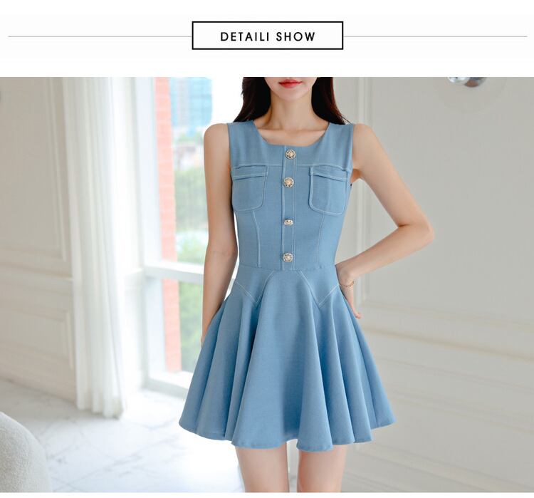 【dress】ノースリーブワンピース　M24255