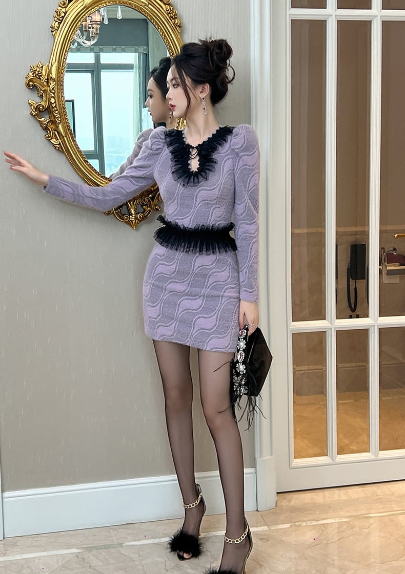 【dress】ドッキングデートワンピース　M28092