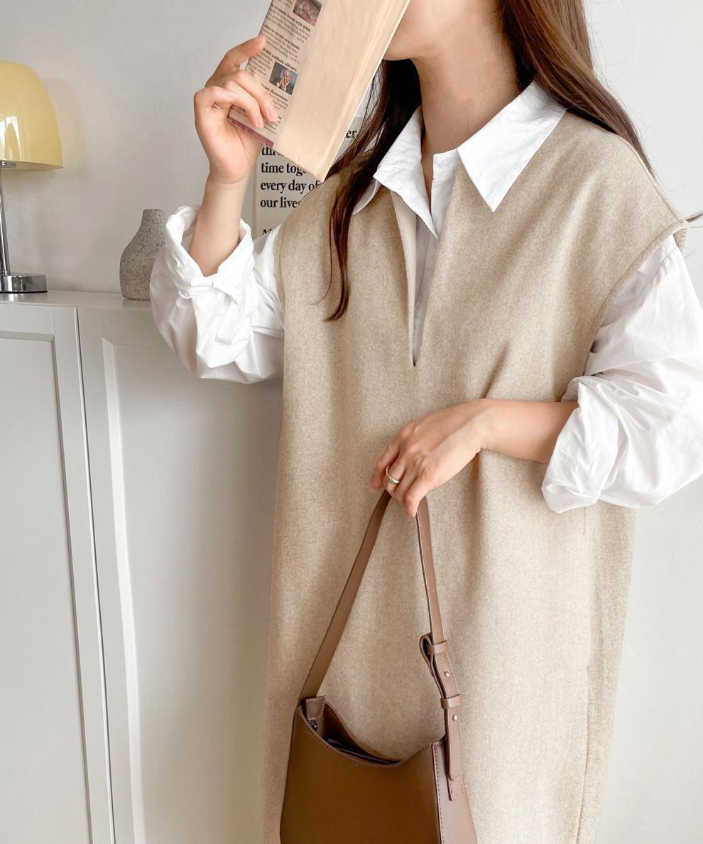 【dress】ベストワンピース　M26330