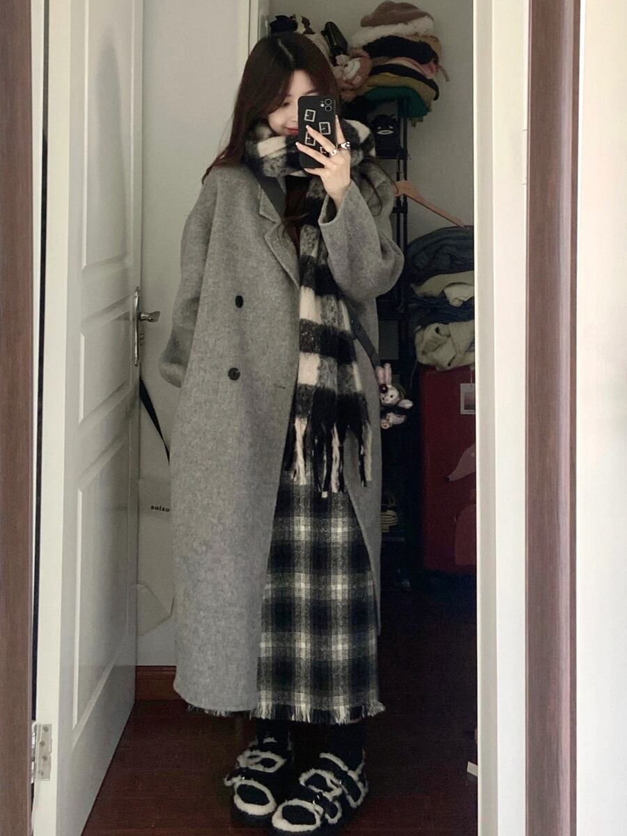 【outer】ロングコート　N2229