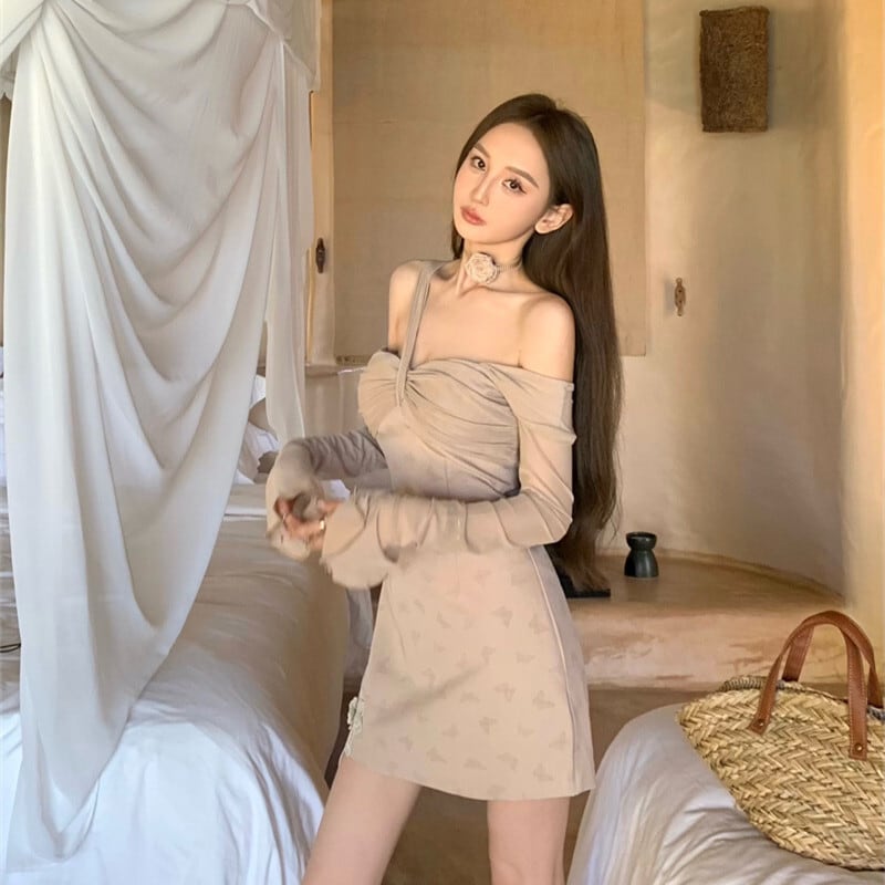 【dress】ベアトップワンピース　M28117