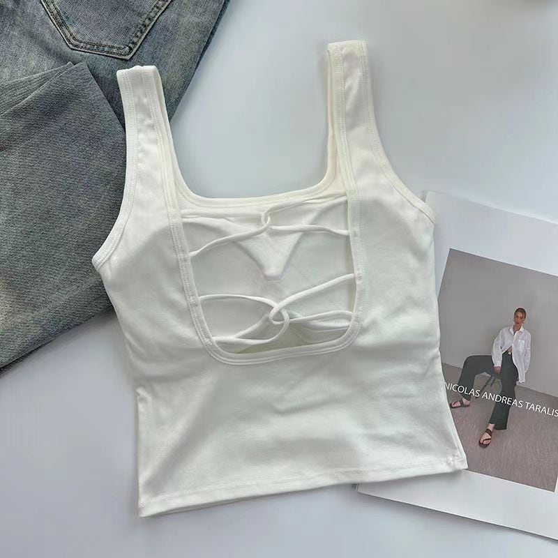 【tops】カップ付きキャミソール　M29519