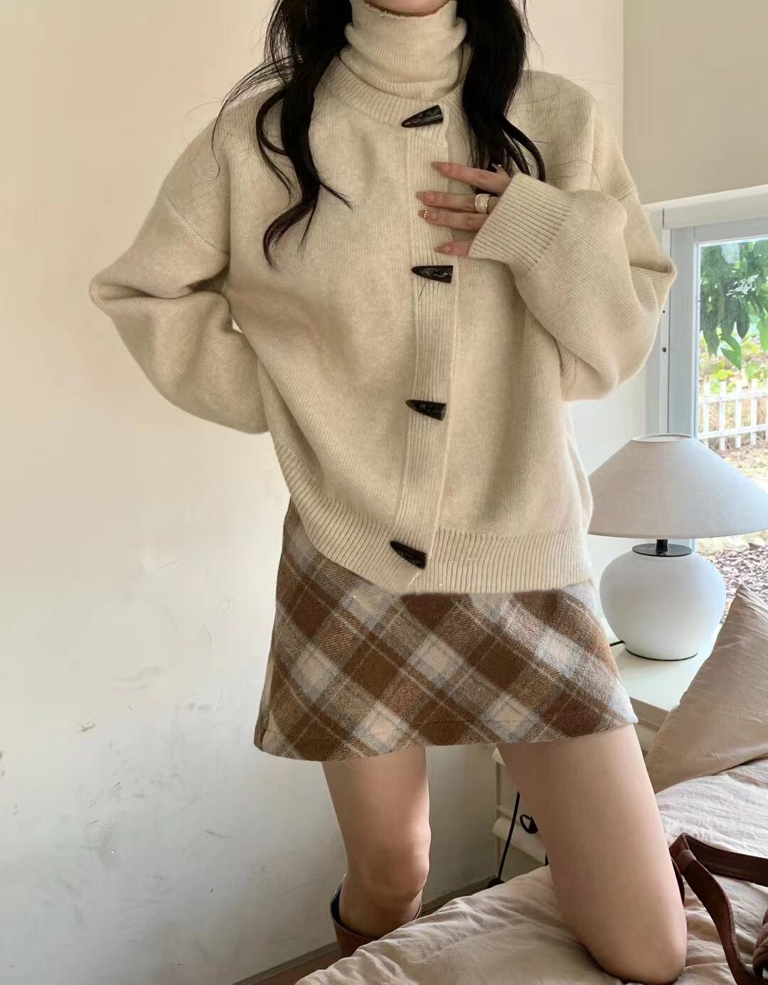 【outer】ニットカーデ　M25962
