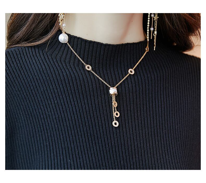 【dress】ファッション!気質満点レトロ合わせやすいエレガント長袖ニットワンピース G3537