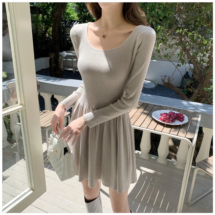 【dress】ニットワンピース　M25328