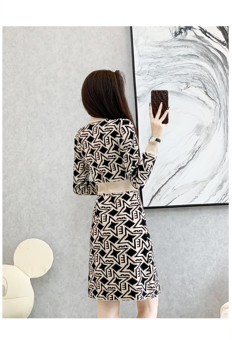 【dress】ニットワンピース　M25508