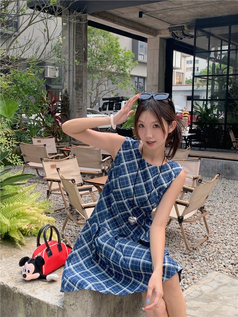 【dress】ノースリーブワンピース　M24926