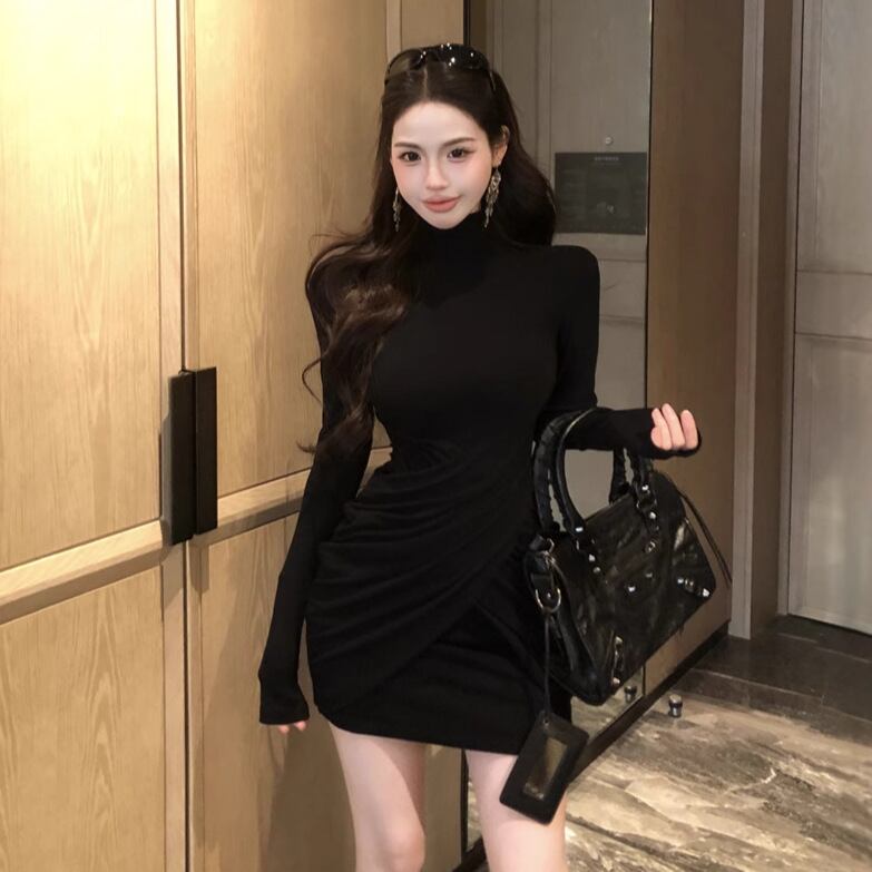 【dress】クロス切り替えワンピース　M28381
