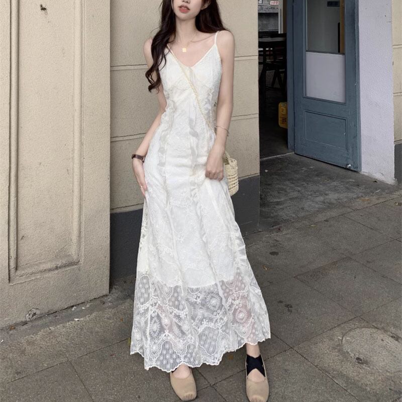 【dress】レースキャミワンピース　M25154