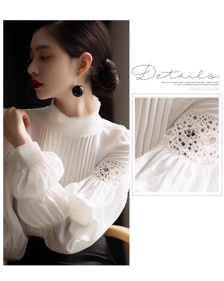 【tops】ラウンドネックブラウスG20500