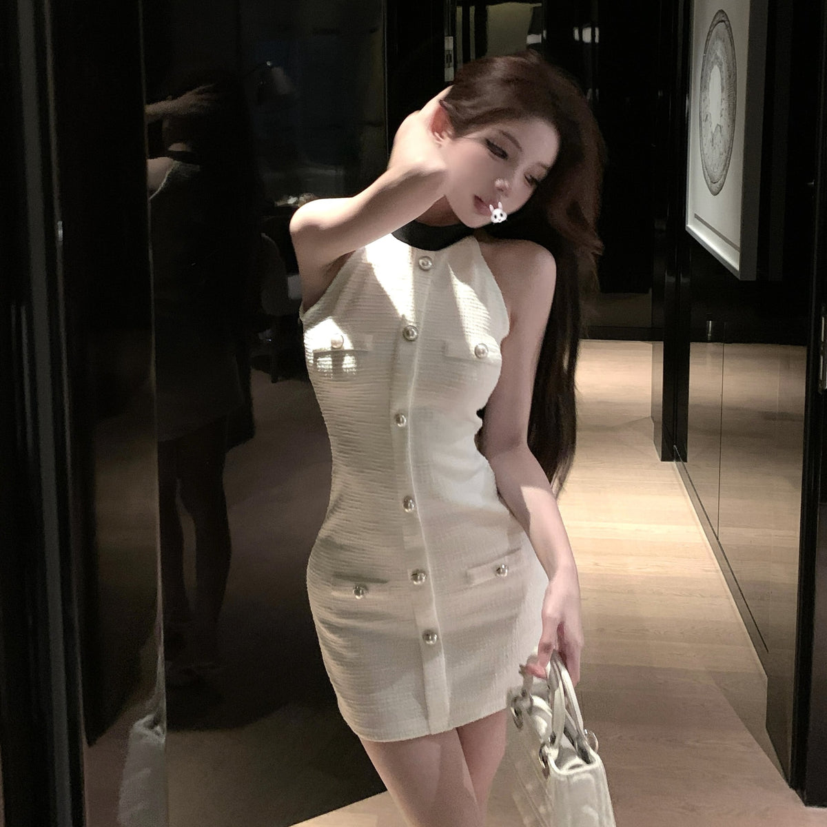 【dress】ノースリーブワンピース　M24680