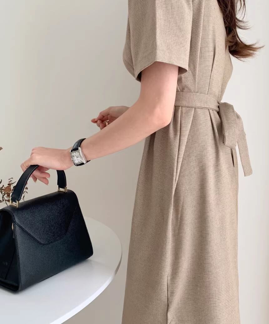 【dress】半袖ゆったりワンピースF7472