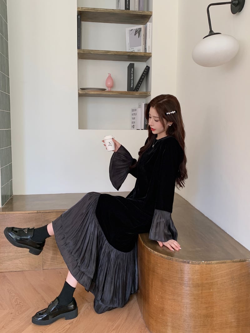 【dress】ドッキングワンピース　M29327