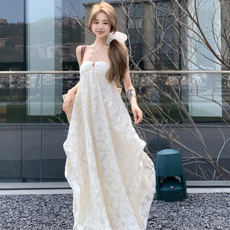 【dress】ホルターネックデートワンピース　M29797