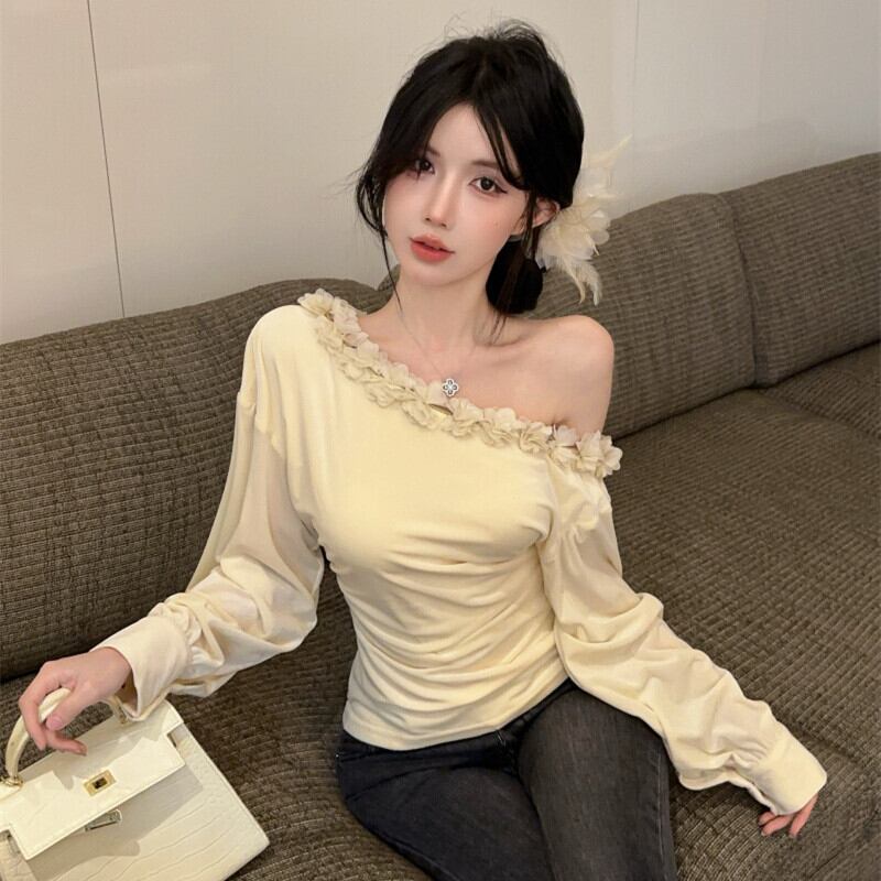 【tops】オフショルダートップス　M29083
