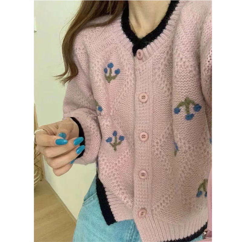 【outer】ニットカーデ　M28938