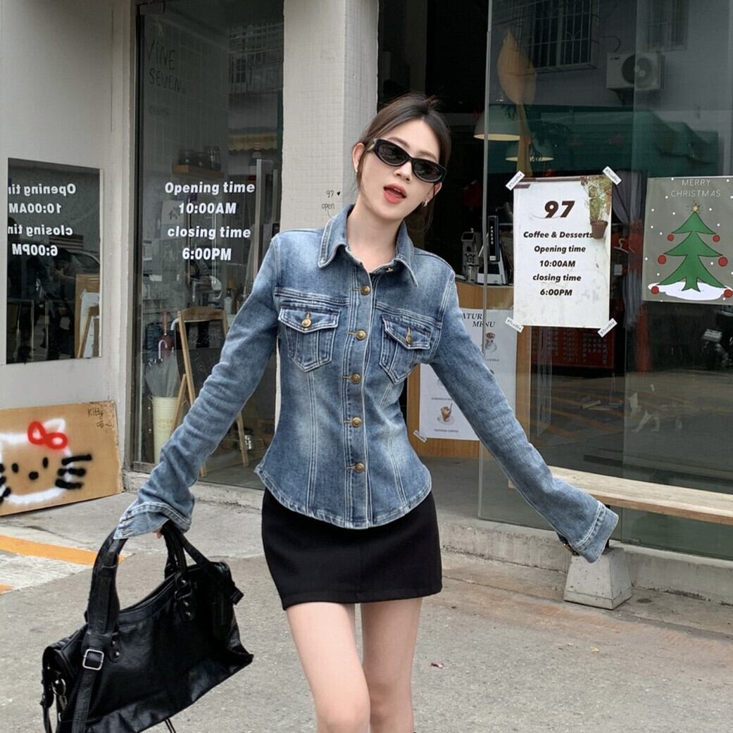 【tops】デニムシャツ　M29863
