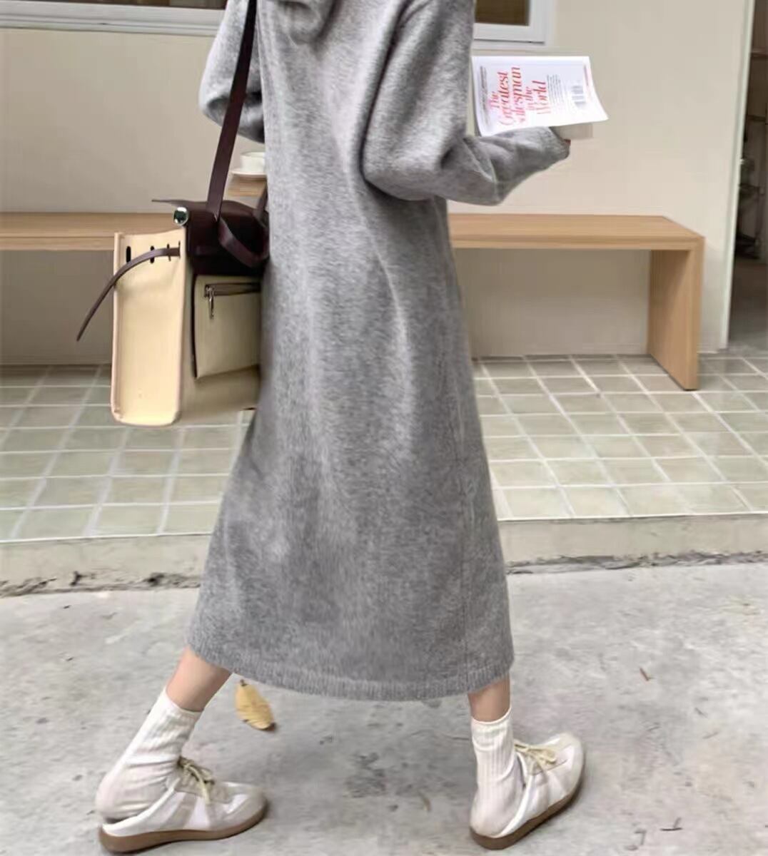 【dress】ニットワンピース　M26268