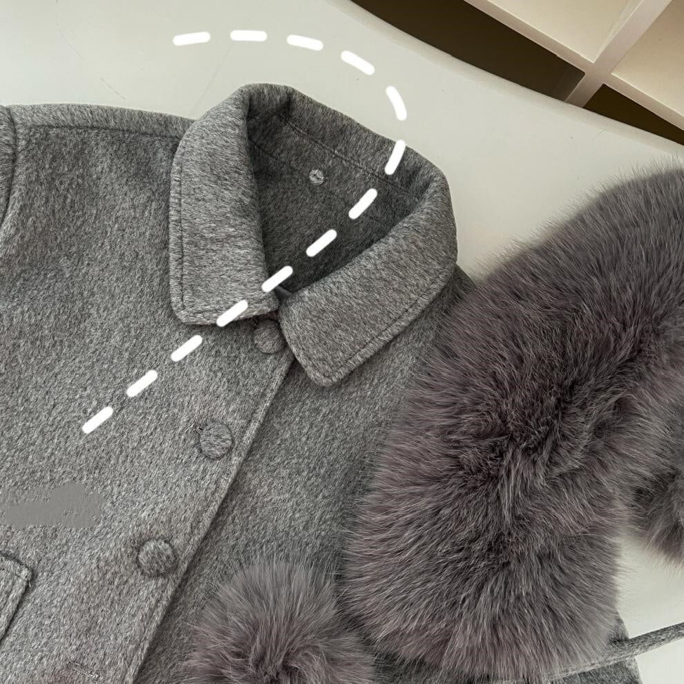【set】ファー付きショートコート×スカートセット　M27721