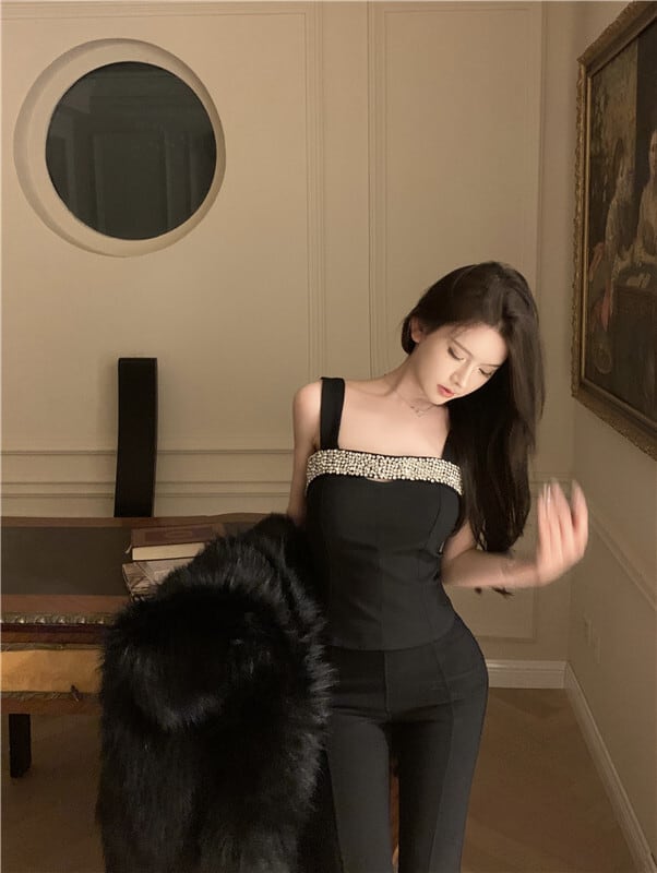 【tops】ダイヤモンドキャミソール G21206