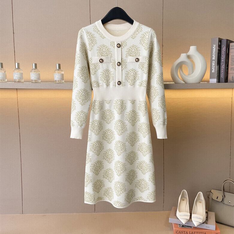 【dress】ニットワンピース　M27644