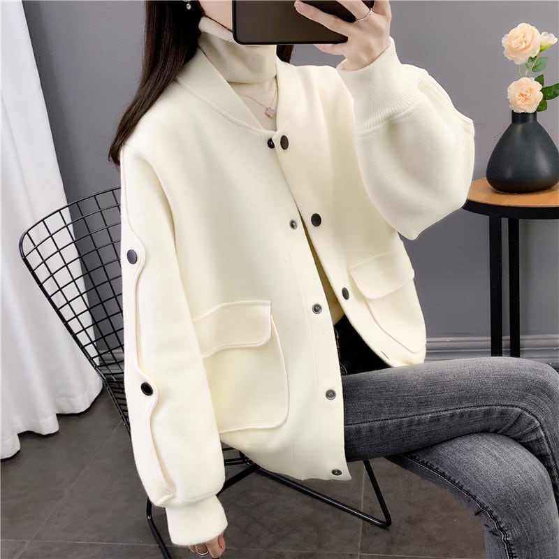 【outer】ニットアウター 　M27277