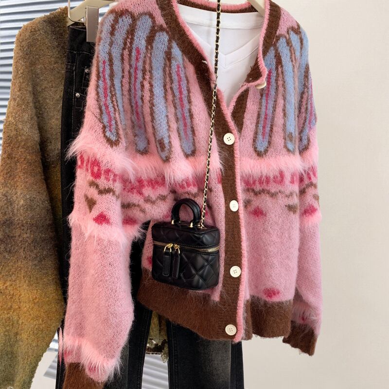 【outer】ニットカーデ　M29280
