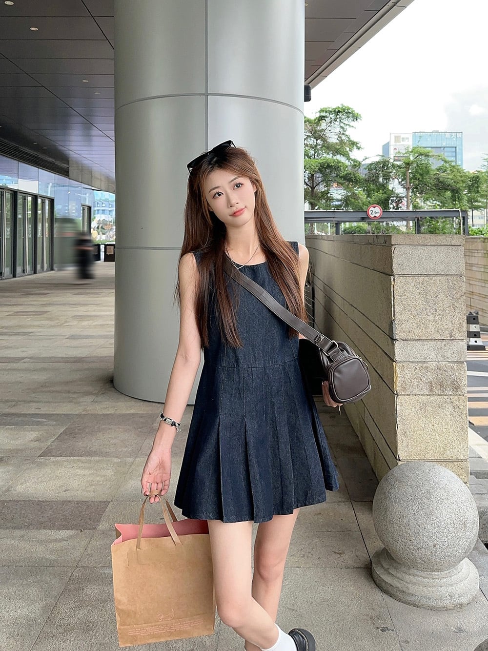 【dress】ノースリーブワンピース　M24670