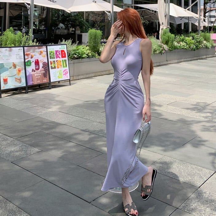 【dress】ノースリーブワンピース　M24351