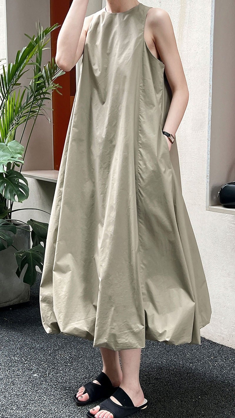 【dress】ノースリーブワンピース　M24313