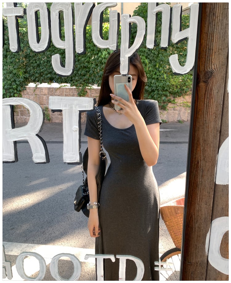 【dress】バックレスワンピース　M24579