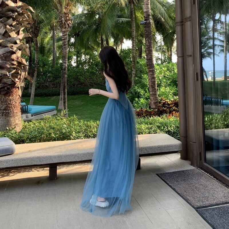 【dress】メッシュキャミワンピース G20474