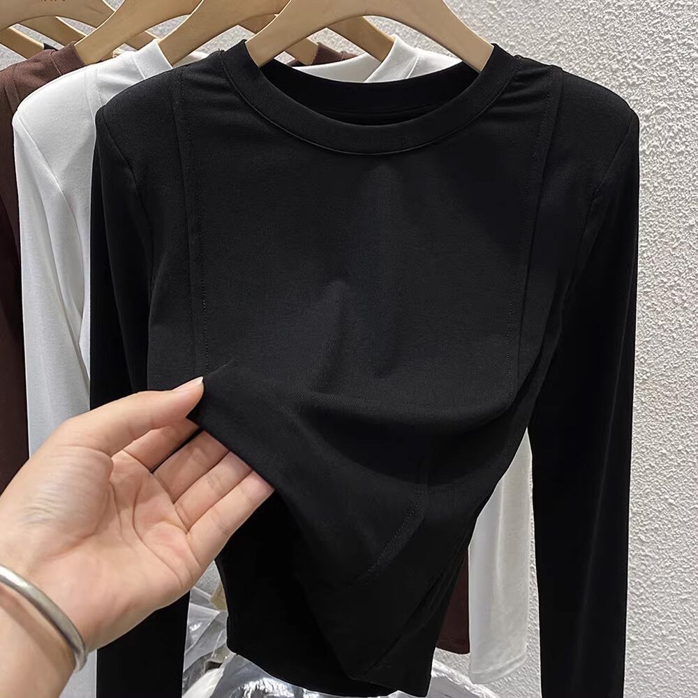 【tops】2色長袖ＴシャツF7167