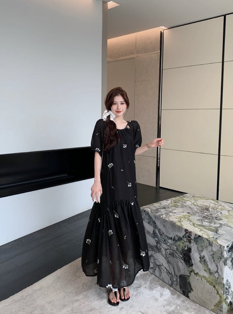 【dress】カジュアルワンピース　M25325
