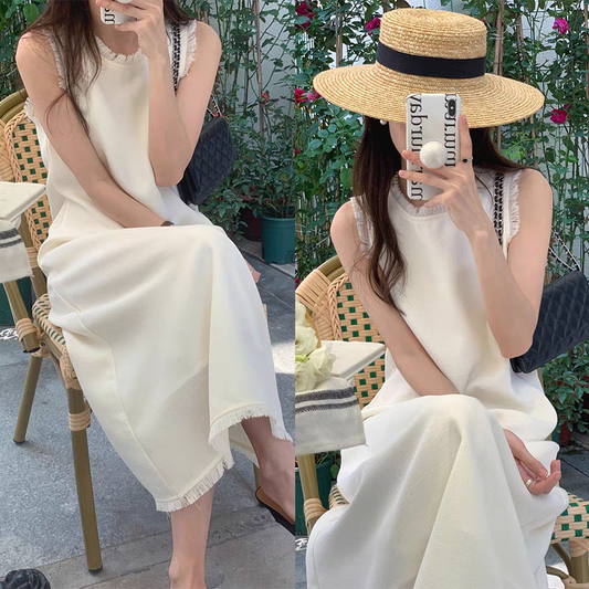 【dress】ノースリーブデートワンピースG21844