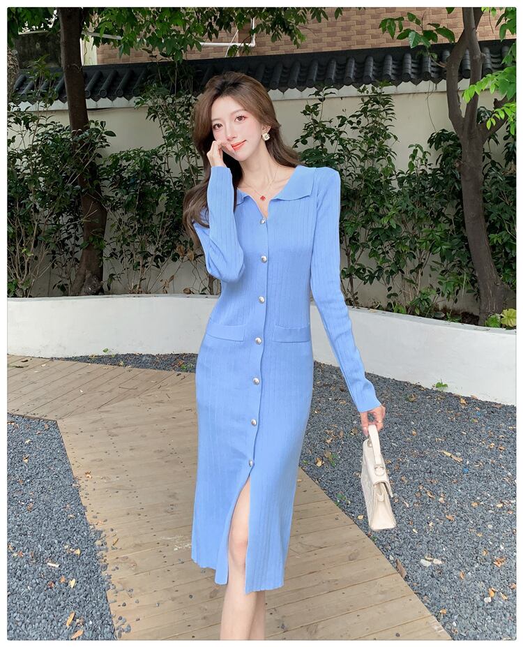 【dress】ニットワンピース　M25802