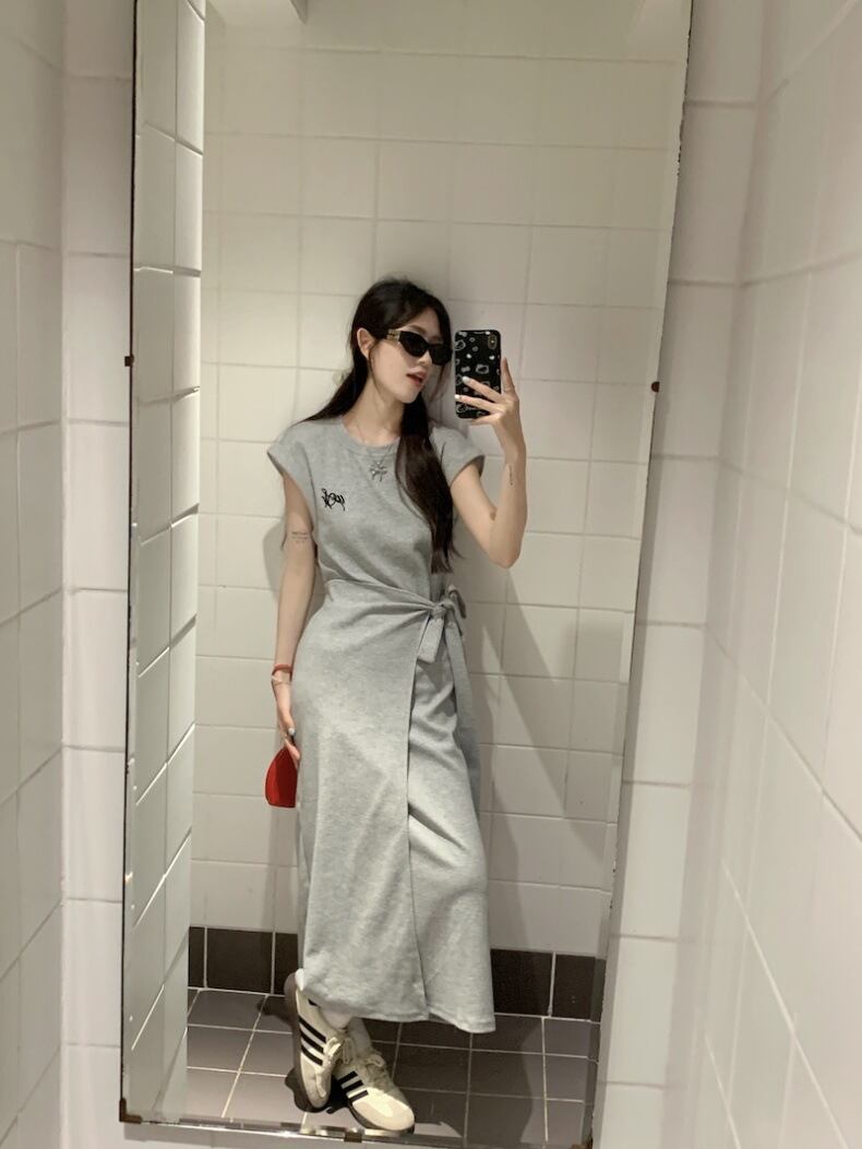 【dress】ノースリーブデザインワンピース G21507
