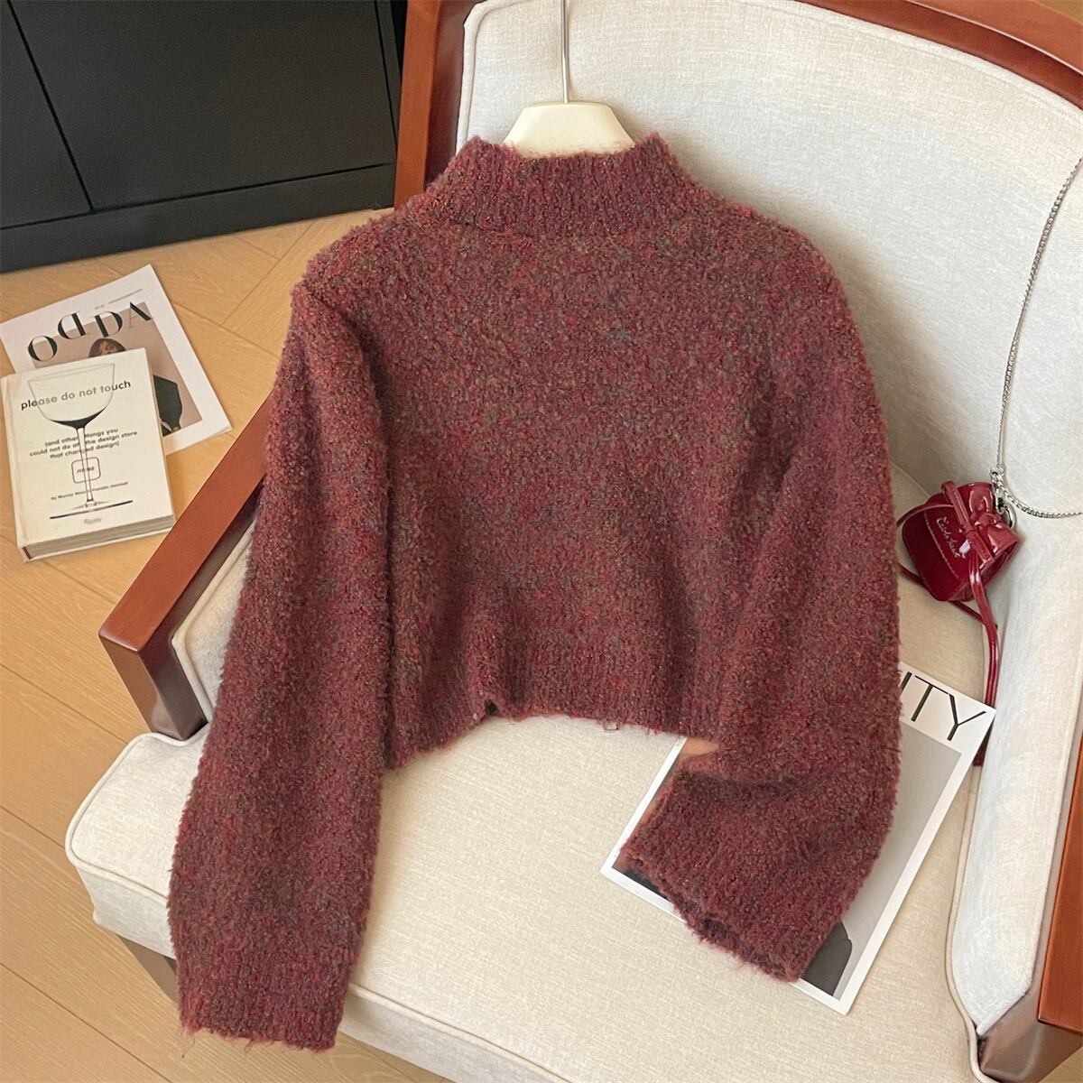 【outer】ニットカーデ　M29213