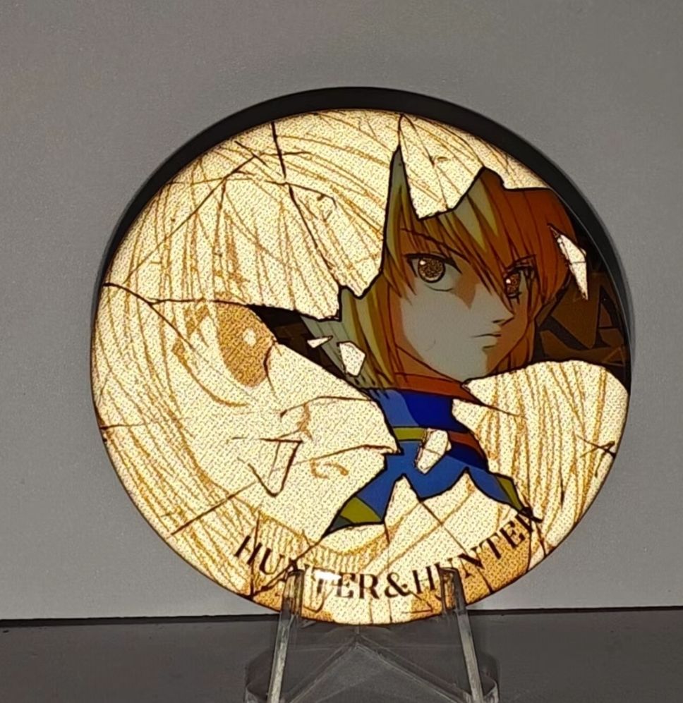 【GOODS】HUNTER×HUNTER 割れたガラス 58mm 缶バッジ Q2240