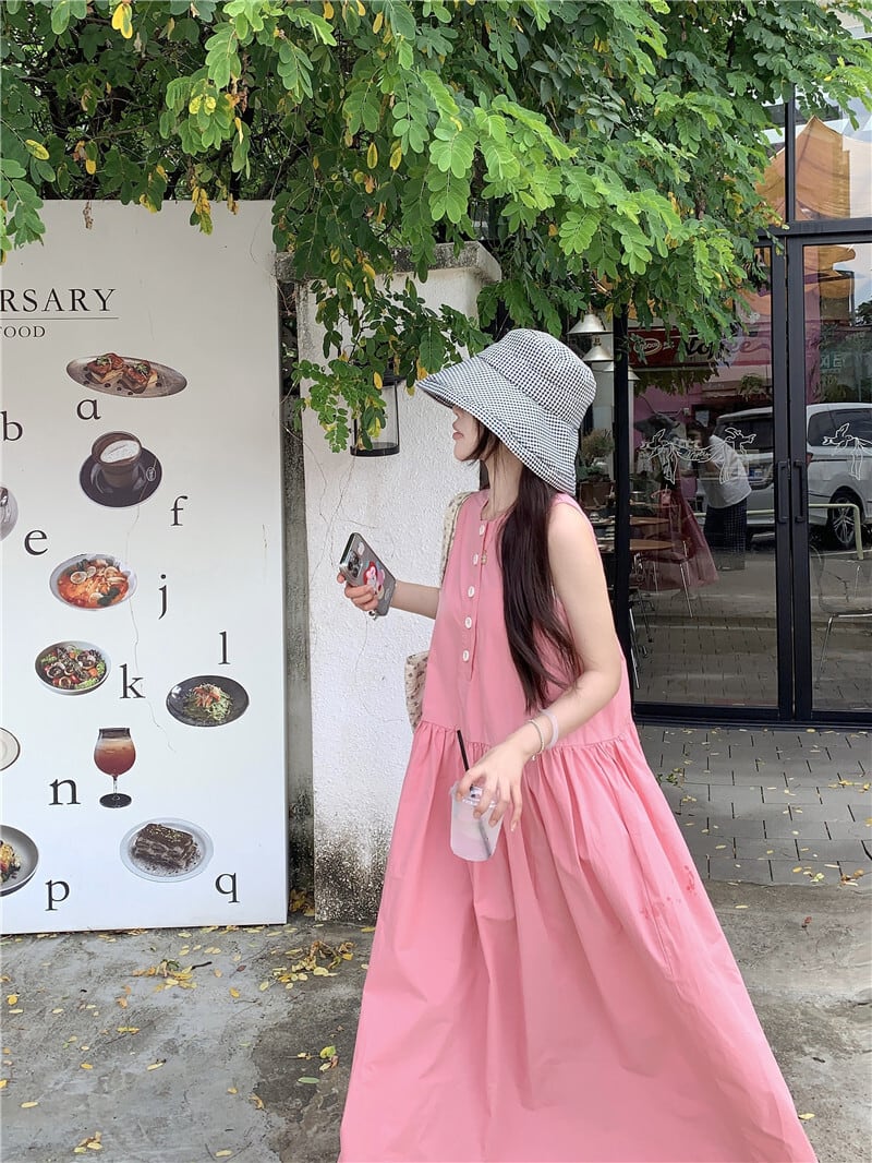 【dress】ノースリーブワンピース　M24892