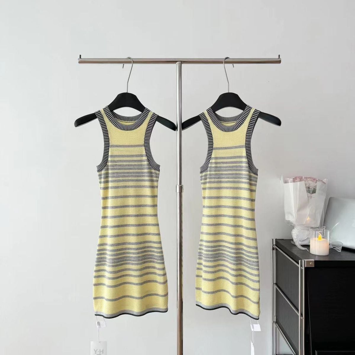 【dress】ニットベストワンピース　M24471