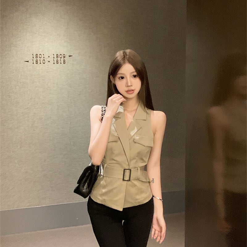 【tops】ノースリーブトップス　M24697
