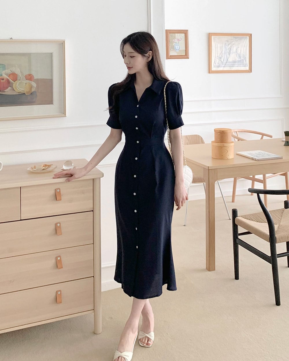 【dress】シャツワンピース　M24721