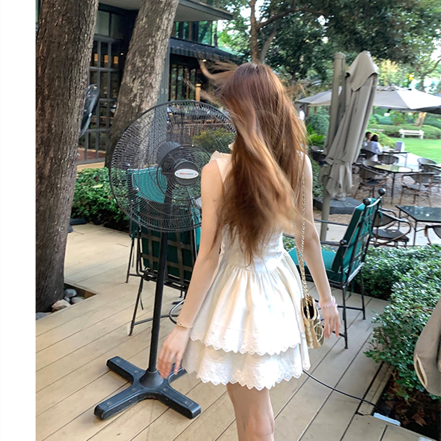 【dress】フリルミニワンピース　M30795